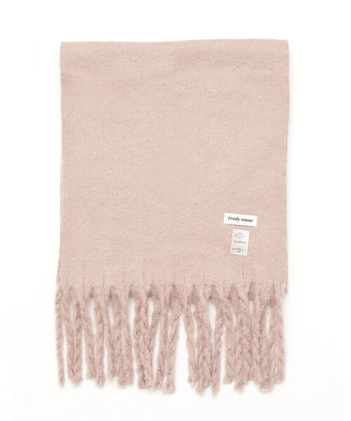 fredy emue（フレディエミュ）の「カラーブークレストール（ストール/ショール・レディース・グリーン/レッド/キナリ/グレイッシュベージュ/ベージュ/ブルー・FREE）」の10枚目の写真