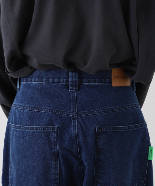 WILLY CHAVARRIA のデニム WILLY CHAVARRIA / ウィリー チャバリア】STRAIGHT DENIM PANTS