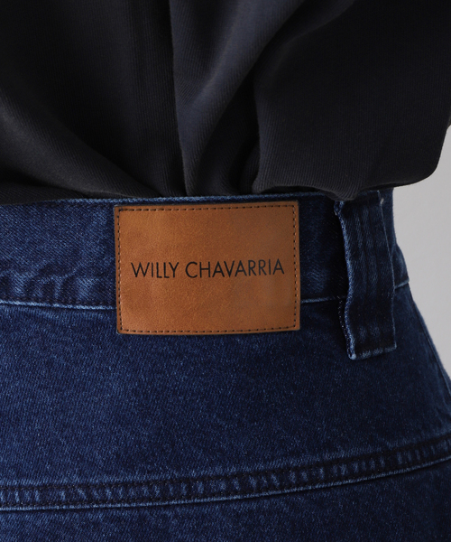 WILLY CHAVARRIA（ウィリーチャバリア）の「【WILLY CHAVARRIA / ウィリー チャバリア】PLEATED BAD BOY JEAN（デニムパンツ・メンズ・ネイビー・SMALL）」の18枚目の写真