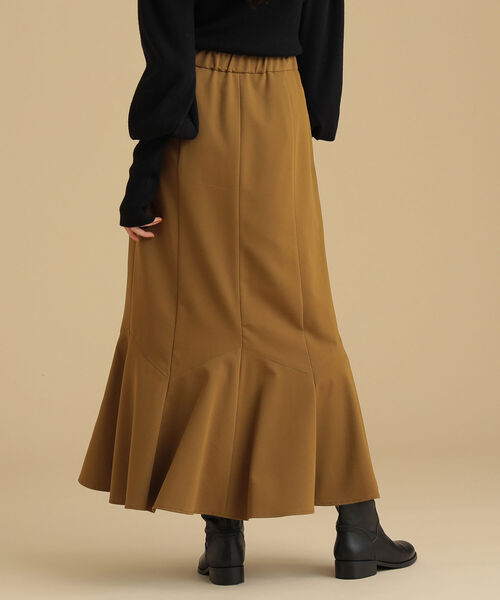 Ray BEAMS（レイビームス）の「Ray BEAMS / レースアップ マーメイド スカート（スカート・レディース・ベージュ/カーキ・0/1）」の3枚目の写真