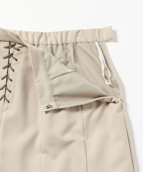 Ray BEAMS（レイビームス）の「Ray BEAMS / レースアップ マーメイド スカート（スカート・レディース・ベージュ/カーキ・0/1）」の11枚目の写真