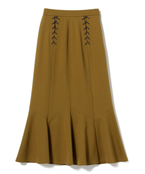 Ray BEAMS（レイビームス）の「Ray BEAMS / レースアップ マーメイド スカート（スカート・レディース・ベージュ/カーキ・0/1）」の15枚目の写真