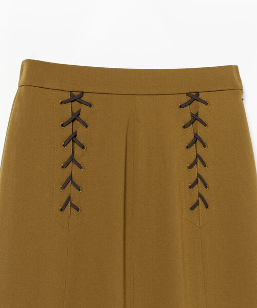 Ray BEAMS（レイビームス）の「Ray BEAMS / レースアップ マーメイド スカート（スカート・レディース・ベージュ/カーキ・0/1）」の17枚目の写真
