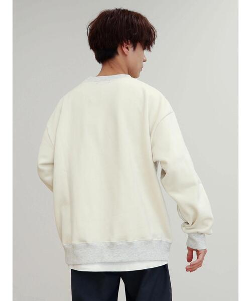 CRAFT STANDARD BOUTIQUE(クラフトスタンダードブティック)の「ケーブル柄JQカット切り替えスウェットA(スウェット・レディース・ホワイト系その他/グレー系その他/ブラック・M/LL/L)」の12枚目の写真