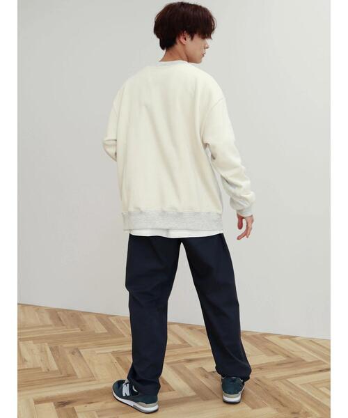 CRAFT STANDARD BOUTIQUE(クラフトスタンダードブティック)の「ケーブル柄JQカット切り替えスウェットA(スウェット・レディース・ホワイト系その他/グレー系その他/ブラック・M/LL/L)」の15枚目の写真