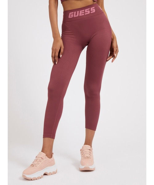 スパッツ・レギンス PAROSH Women Leggings D230609MACIOCK24W086 Brown P.A.R.O.S.H. Striped Leather Leggings | Brown | FARFETCH