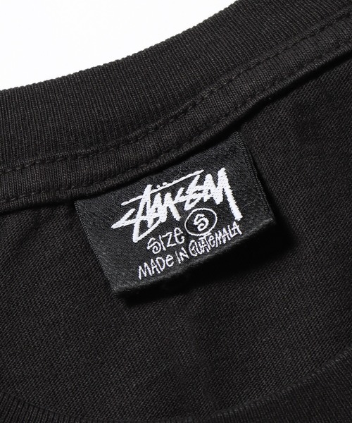 STUSSY（ステューシー）の「STUSSY/ステューシー S WREATH PIG. DYED TEE 半袖Tシャツ（Tシャツ/カットソー・メンズ・ブラック・S）」の3枚目の写真