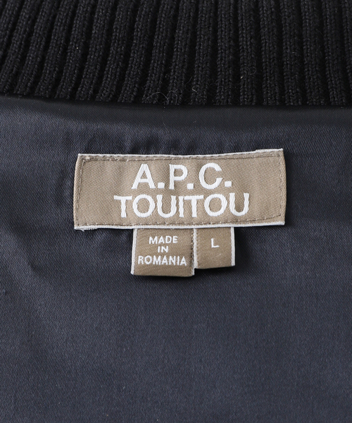 EDIFICE(エディフィス)の「【A.P.C. 35 ANS】TEDDY MISS RAYON スタジャン(スタジャン・メンズ・ネイビー・MEDIUM/LARGE)」の18枚目の写真