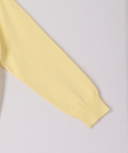 ROPE' PICNIC（ロペピクニック）の「【KIDS】リンクコーデ/ベーシックカーディガン（カーディガン/ボレロ・キッズ・クリーム/ピンク系その他2/オフホワイト・130/140/120/150）」の4枚目の写真