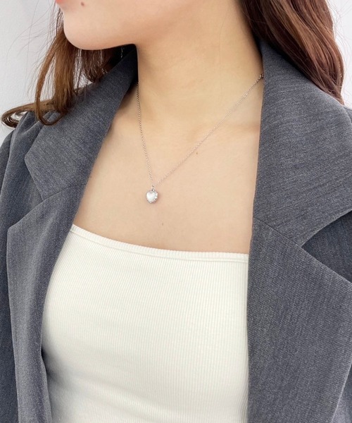 Heather（ヘザー）の「ハートネックレス 184655（ネックレス