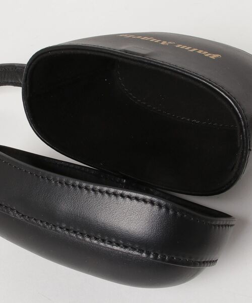 Palm Angels（パームエンジェルス）の「【PALM ANGELS】LEATHER MINI PADLOCK（ショルダーバッグ・レディース・ブラック×ブラック・ONE SIZE）」の7枚目の写真