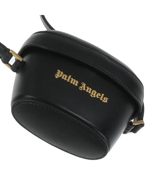 Palm Angels（パームエンジェルス）の「【PALM ANGELS】LEATHER MINI PADLOCK（ショルダーバッグ・レディース・ブラック×ブラック・ONE SIZE）」の3枚目の写真