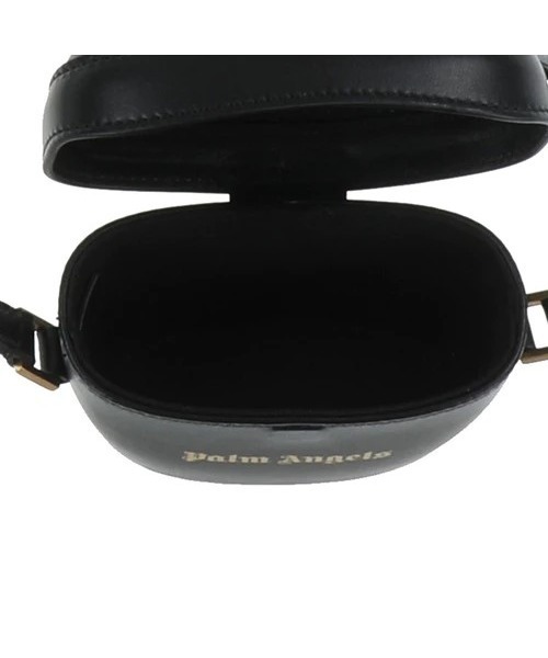 Palm Angels（パームエンジェルス）の「【PALM ANGELS】LEATHER MINI PADLOCK（ショルダーバッグ・レディース・ブラック×ブラック・ONE SIZE）」の4枚目の写真