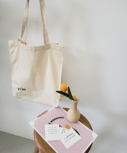 y/m（イム）の「y/mトートBAG（トートバッグ・レディース・オフホワイト・FREE）」の4枚目の写真