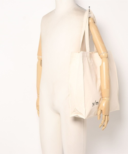 y/m（イム）の「y/mトートBAG（トートバッグ・レディース・オフホワイト・FREE）」の7枚目の写真