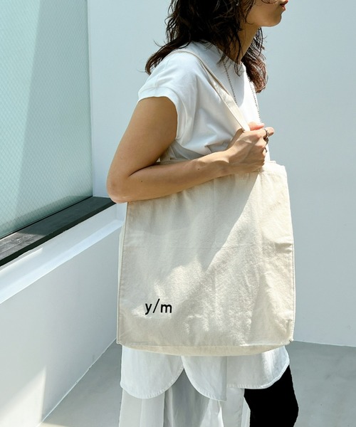 y/m（イム）の「y/mトートBAG（トートバッグ・レディース・オフホワイト・FREE）」の11枚目の写真