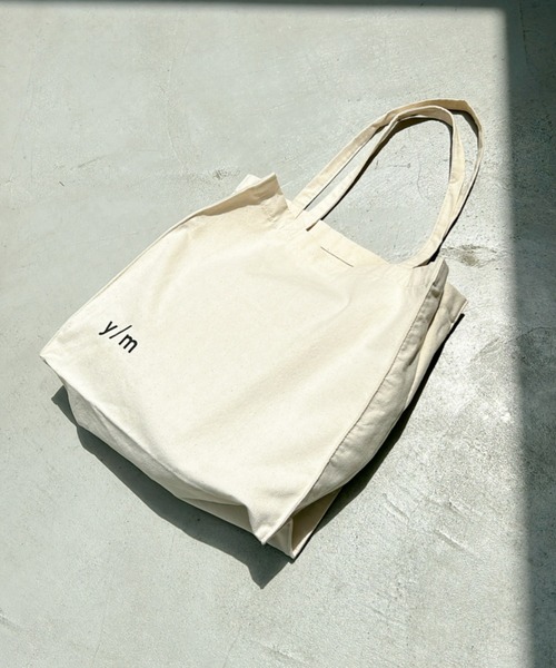 y/m（イム）の「y/mトートBAG（トートバッグ・レディース・オフホワイト・FREE）」の16枚目の写真