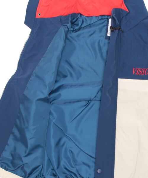 VISION STREET WEAR（ヴィジョンストリートウェア）の「【VISION STREET】スケータージャケット（ナイロンジャケット・メンズ・ブラック/ネイビー・L/XL/M）」の4枚目の写真