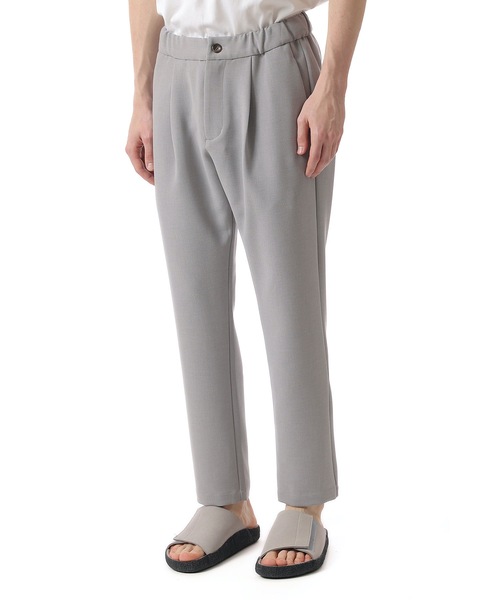 ATTACHMENT（アタッチメント）の「ストレッチダブルクロス レギュラーフィット イージーパンツ / PE STRETCH DOUBLE CLOTH REGULAR FIT EASY PANTS（スラックス・メンズ・ライトグレー/ブラック/ダークグレー・1/2/3）」の6枚目の写真