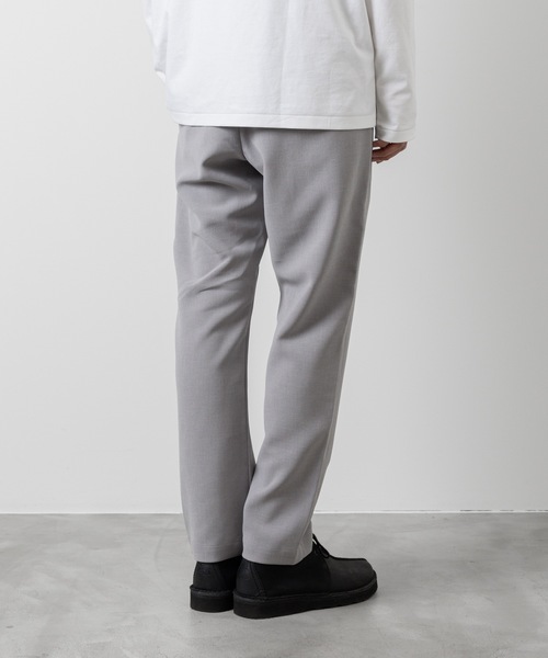 ATTACHMENT（アタッチメント）の「ストレッチダブルクロス レギュラーフィット イージーパンツ / PE STRETCH DOUBLE CLOTH REGULAR FIT EASY PANTS（スラックス・メンズ・ライトグレー/ブラック/ダークグレー・1/2/3）」の18枚目の写真