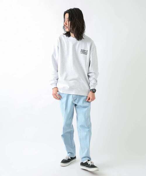 Goodwear（グッドウェア）の「『別注』GOODWEAR×Sonny Label　プリントスウェット1（スウェット・メンズ・ホワイト/ロイヤルブルー/グレー系その他・MEDIUM/LARGE）」の11枚目の写真