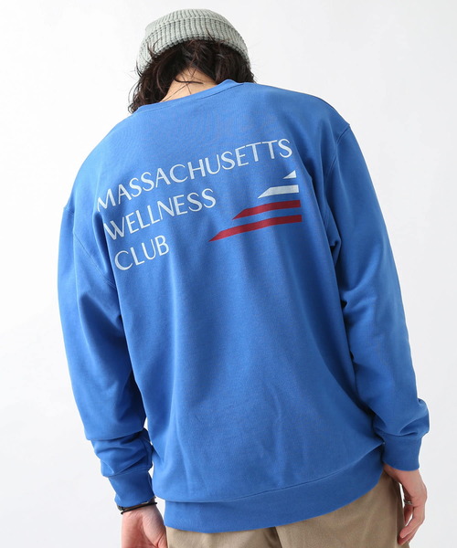 Goodwear（グッドウェア）の「『別注』GOODWEAR×Sonny Label　プリントスウェット1（スウェット・メンズ・ホワイト/ロイヤルブルー/グレー系その他・MEDIUM/LARGE）」の16枚目の写真