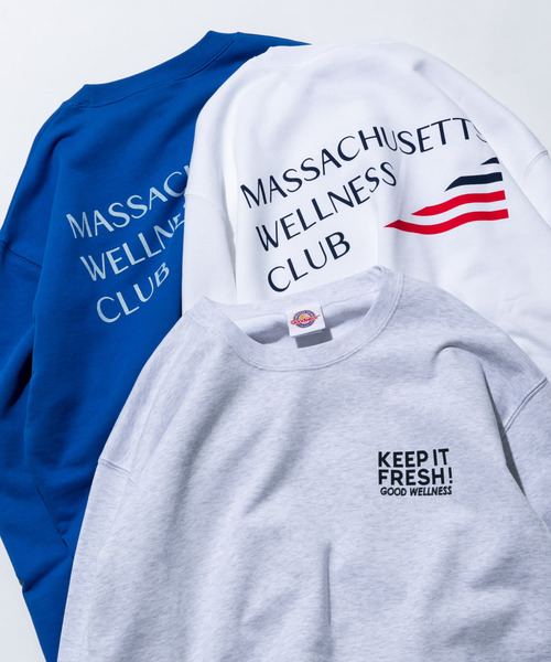 Goodwear（グッドウェア）の「『別注』GOODWEAR×Sonny Label　プリントスウェット1（スウェット・メンズ・ホワイト/ロイヤルブルー/グレー系その他・MEDIUM/LARGE）」の19枚目の写真