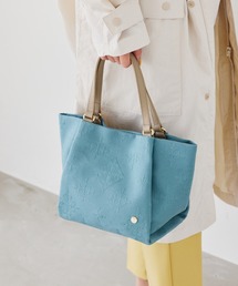 良品 russet ラシット デニム ボックス トートバッグ 手提げ