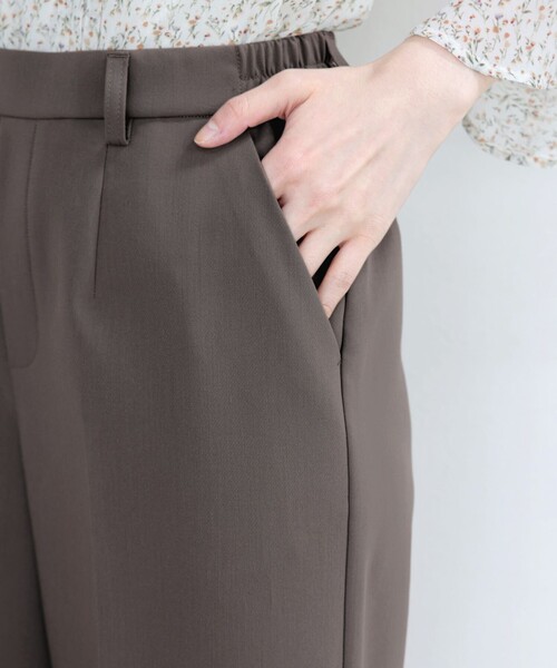【セール】【新色追加・洗える】センタープレスワイドパンツ（その他パンツ）｜Tiaclasse（ティアクラッセ）