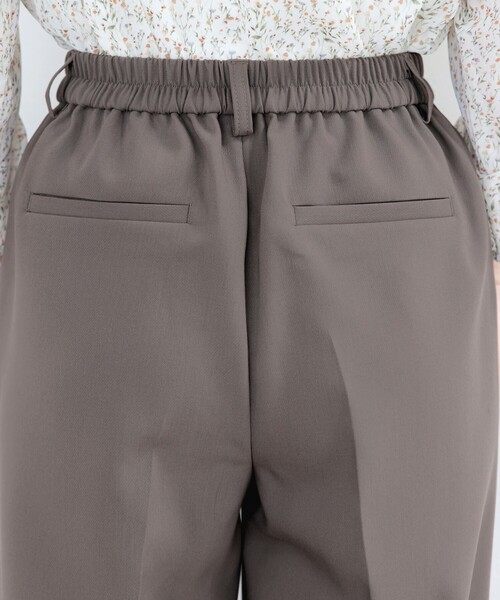 【セール】【新色追加・洗える】センタープレスワイドパンツ（その他パンツ）｜Tiaclasse（ティアクラッセ）
