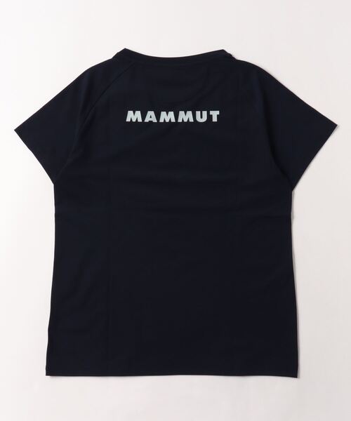 Mammut（マムート）の「QD ロゴ プリント Tシャツ AF ウィメン / QD Logo Print T-Shirt AF Women / 速乾（Tシャツ/カットソー・レディース・ネイビー/ホワイト・SMALL/MEDIUM/LARGE）」の4枚目の写真