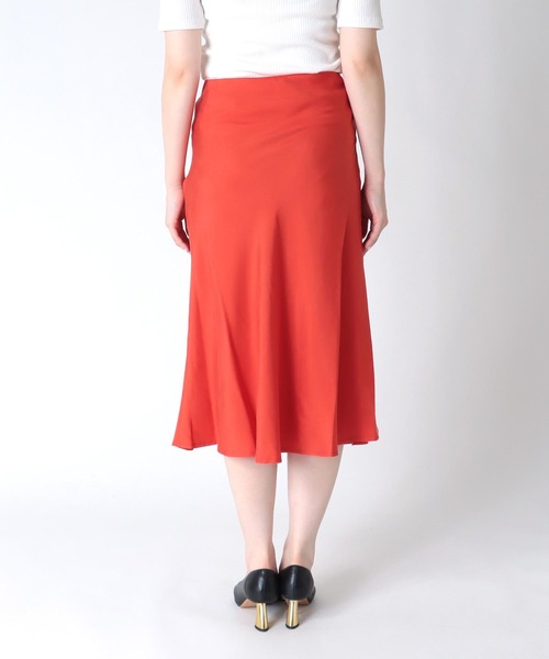 Three Four Time(スリーフォータイム)の「<接触冷感>キュプラマーメイドスカート(スカート・レディース・ブルー/ブラック/ベージュ/オレンジ・FREE)」の6枚目の写真