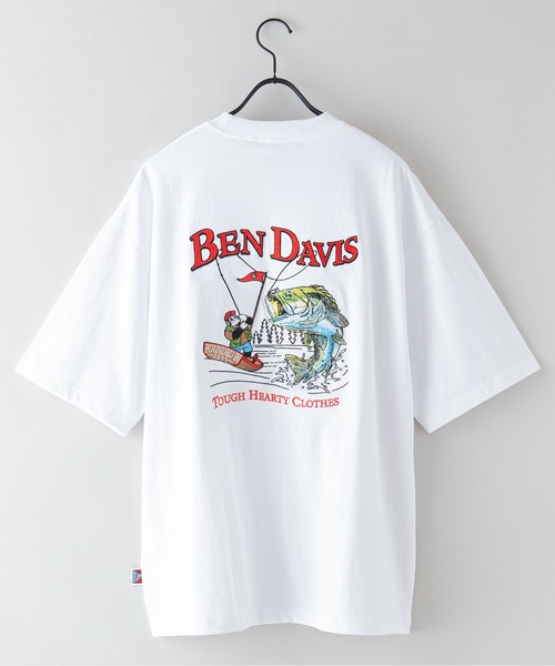 BEN DAVIS(ベンデイビス)の「【BEN DAVIS/ベンデイビス】バック刺繍 ワンポイントブランドロゴ Tシャツ Y2K(Tシャツ/カットソー・メンズ・ライトパープル/ホワイト/ホワイト系その他/カーキ・SMALL/MEDIUM/LARGE/X-LARGE)」の5枚目の写真
