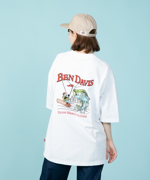 BEN DAVIS(ベンデイビス)の「【BEN DAVIS/ベンデイビス】バック刺繍 ワンポイントブランドロゴ Tシャツ Y2K(Tシャツ/カットソー・メンズ・ライトパープル/ホワイト/ホワイト系その他/カーキ・SMALL/MEDIUM/LARGE/X-LARGE)」の19枚目の写真