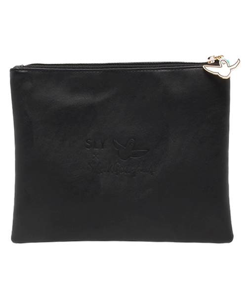 SLY(スライ)の「MARK GONZALES×SLY MINI CLUTCH(ショルダーバッグ・レディース・ブラック/ホワイト・FREE)」の6枚目の写真