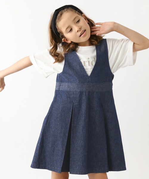 GLOBAL WORK（グローバルワーク）の「ヘビロッTEE／ワイド半袖/162622（Tシャツ/カットソー・キッズ・ダークグレー/ホワイト系その他2/ホワイト/ホワイト系その他3/オフホワイト/グリーン/ホワイト系その他・150cm/120cm/110cm/140cm/160cm/100cm/130cm）」の2枚目の写真