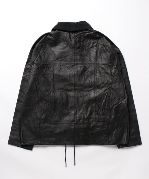 yoused play vintage（ユーズド プレイ ヴィンテージ）の「LEATHER DRIVERS（その他アウター・メンズ・ブラック・S/M）」の3枚目の写真