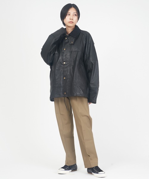 yoused play vintage（ユーズド プレイ ヴィンテージ）の「LEATHER DRIVERS（その他アウター・メンズ・ブラック・S/M）」の9枚目の写真