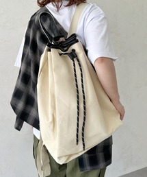 CPCM（シーピーシーエム）の「キャンバス巾着リュック（バックパック/リュック・メンズ）」