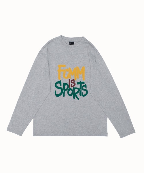 FCMM(エフシーエムエム)の「【日本限定アイテム】FCMM SPORTS L/S TEE/FCMMスポーツロングスリーブT(Tシャツ/カットソー・メンズ・ブルー/ホワイト/グレー・LARGE/MEDIUM)」の3枚目の写真