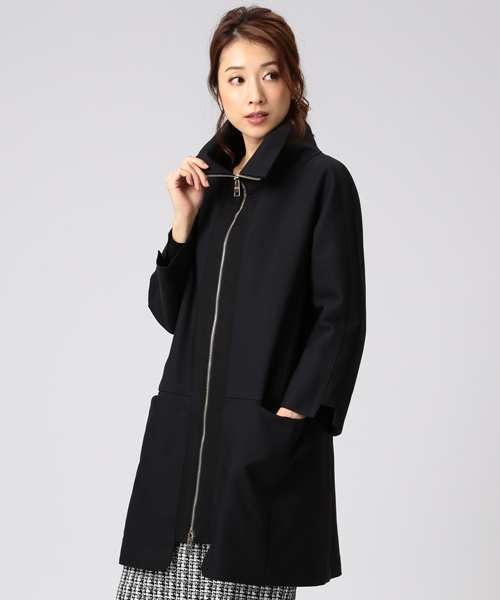 HERNO（ヘルノ）の「【予約】HERNO / Wジップ ハイネック コート