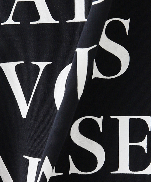 Simplicite（サンプリシテ）の「フレンチスリーブロゴTシャツ（Tシャツ/カットソー・レディース・ホワイト/アイボリー/ネイビー・FREE）」の15枚目の写真