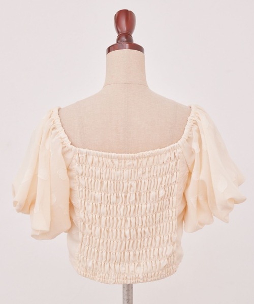 pomiii（ポミー）の「シフォンコルセットブラウス（シャツ/ブラウス・レディース・ピンク/アイボリー・FREE）」の18枚目の写真