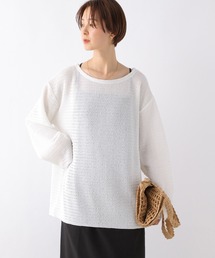 LEPSIM | メッシュ長袖プルオーバー　182931(Tシャツ/カットソー)
