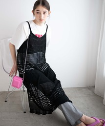 WEGO | WEGO/2WAYクロシェロングジレ(ワンピース)