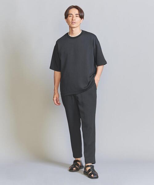 UNITED ARROWS  1プリーツ イージースリムテーパード パンツ セール】 ブリーザブル カーム イージー テーパード パンツ
