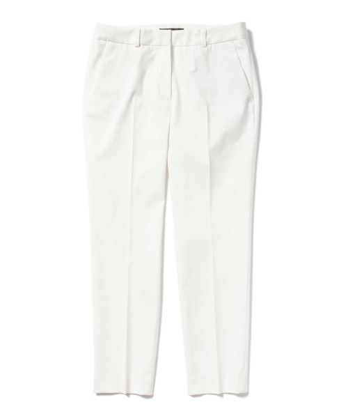 Demi-Luxe BEAMS（デミルクス ビームス）の「Demi-Luxe BEAMS / オックスフォード クロップド パンツ（その他パンツ・レディース・オフホワイト/ブラック/ベージュ・40/36/38）」の11枚目の写真