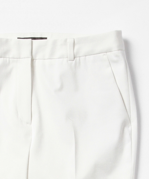 Demi-Luxe BEAMS（デミルクス ビームス）の「Demi-Luxe BEAMS / オックスフォード クロップド パンツ（その他パンツ・レディース・オフホワイト/ブラック/ベージュ・40/36/38）」の6枚目の写真