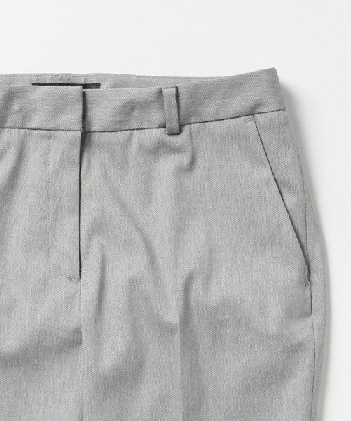 Demi-Luxe BEAMS（デミルクス ビームス）の「Demi-Luxe BEAMS / オックスフォード クロップド パンツ（その他パンツ・レディース・オフホワイト/ブラック/ベージュ・40/36/38）」の9枚目の写真