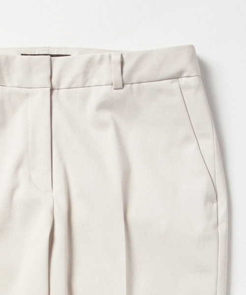 Demi-Luxe BEAMS（デミルクス ビームス）の「Demi-Luxe BEAMS / オックスフォード クロップド パンツ（その他パンツ・レディース・オフホワイト/ブラック/ベージュ・40/36/38）」の18枚目の写真
